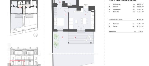 2غرفة شقة في Hietzing, Austria رقم 137444 13