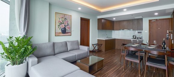 1 dormitorio apartamento en alquiler en Tay Ho, Ha Noi, Vietnam № 19510 3