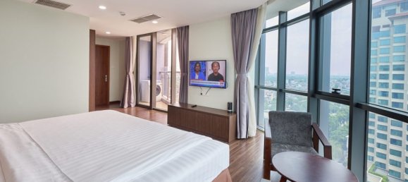 1 dormitorio apartamento en alquiler en Tay Ho, Ha Noi, Vietnam № 19510 9