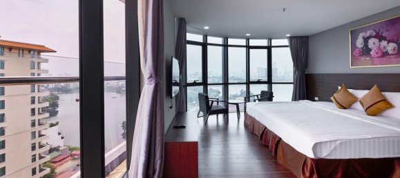 1 dormitorio apartamento en alquiler en Tay Ho, Ha Noi, Vietnam № 19510 8