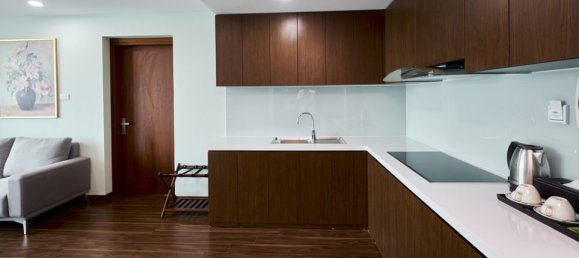 1 dormitorio apartamento en alquiler en Tay Ho, Ha Noi, Vietnam № 19510 5