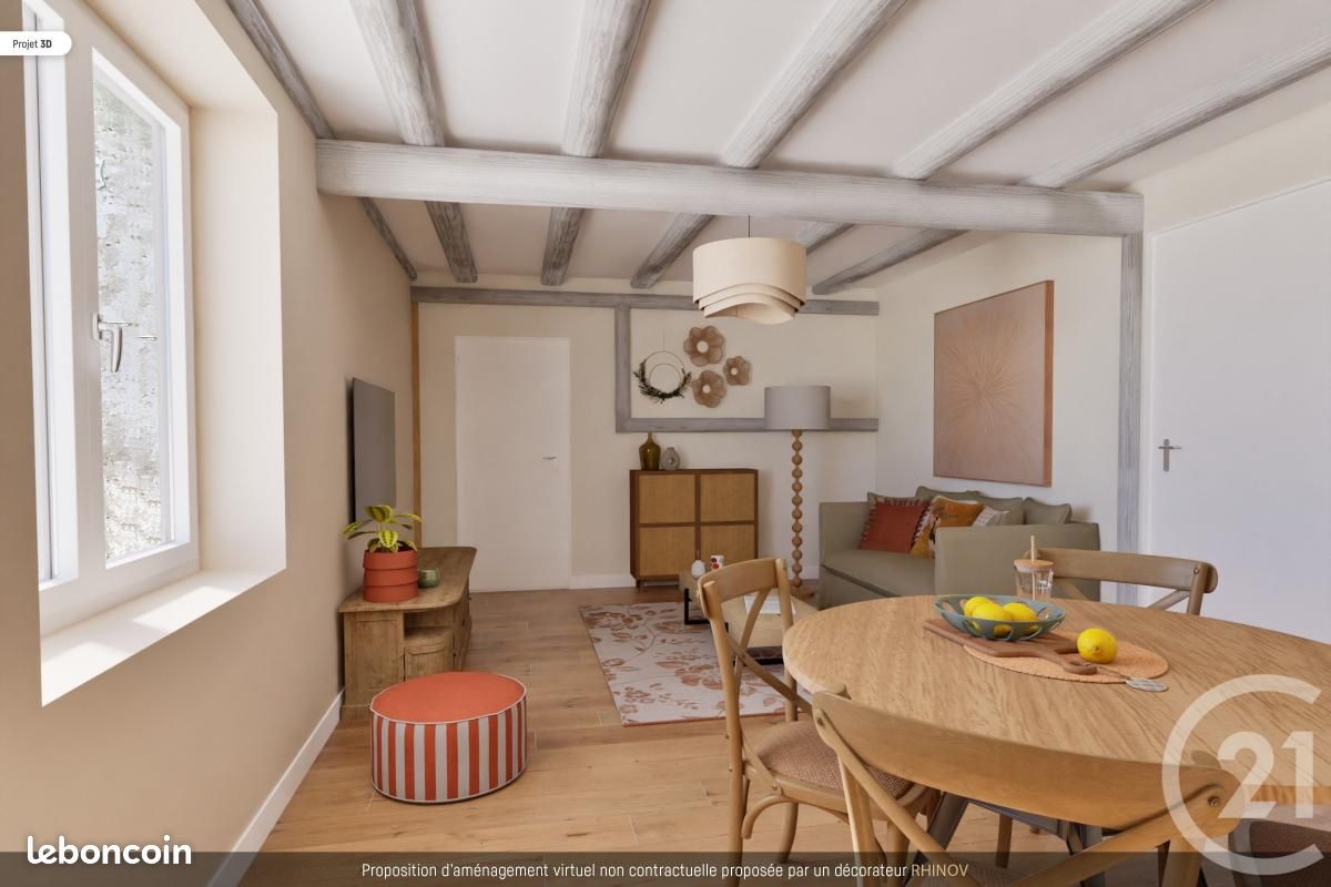 2 Schlafzimmer Stadthaus in La Chapelle-Saint-Martin-en-Plaine, France, Nr. 39211