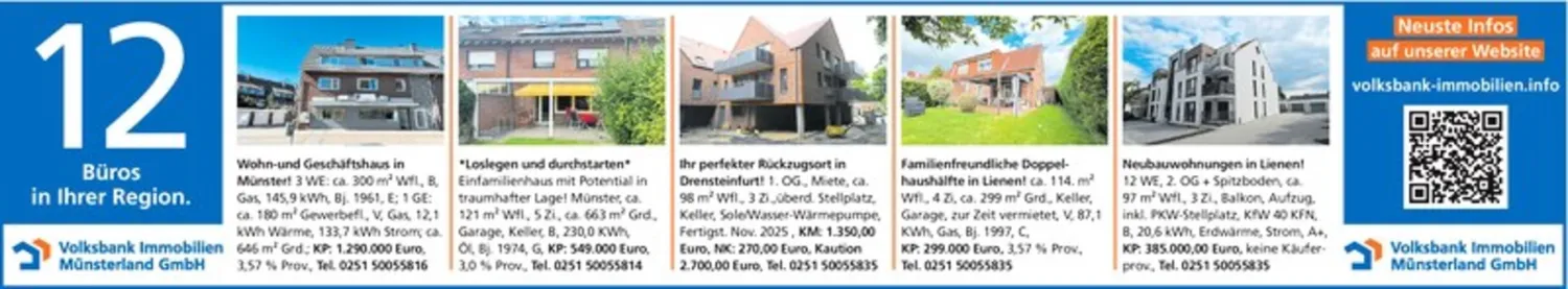 3-Zimmer Gebäude in Nordrhein-Westfalen, Germany, Nr. 269998