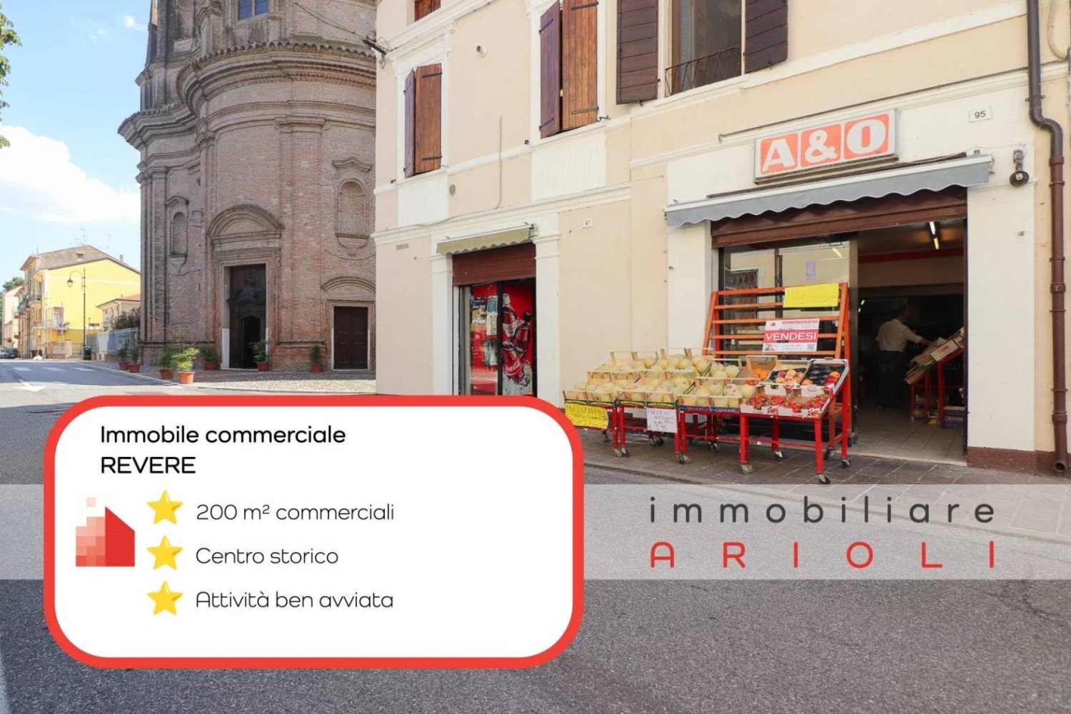 Imóvel comercial em Borgo Mantovano, Italy 160 m² N.º 327072