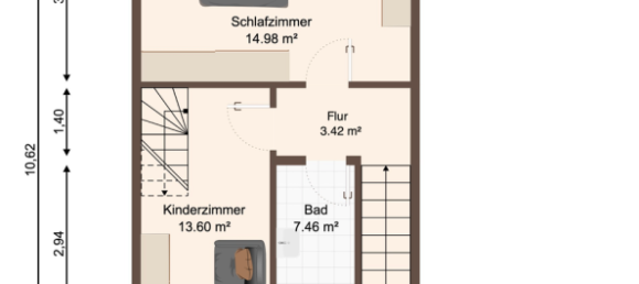 Таунхаус с 3 спальнями в Магдебург, Германия № 266853 4