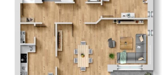 3غرفة شقة في Aurich, Germany رقم 15982 13