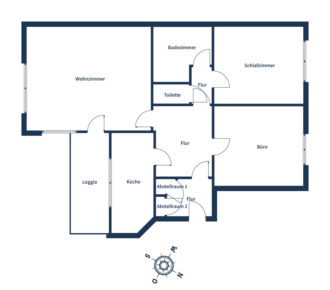 2 غرف نوم شقة في Baden-Wurttemberg, Germany رقم 55330