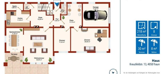 8-Zimmer Villa in Traun, Austria, Nr. 220330 32