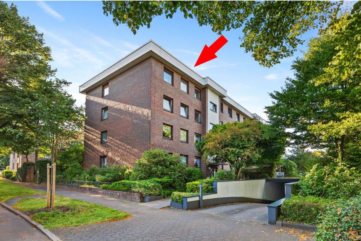 3غرفة بانتهاوس في Wandsbek, Germany رقم 372013