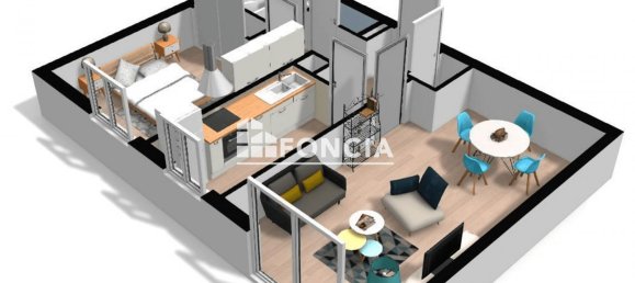 Apartamento T1 em Orleans, France N.º 270207 3