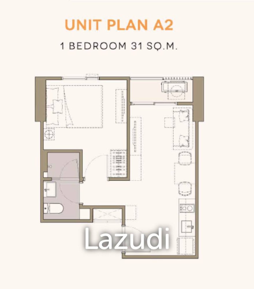 Кондоминиум  с 1 спальней в Пляж Рейли, Таиланд № 26626