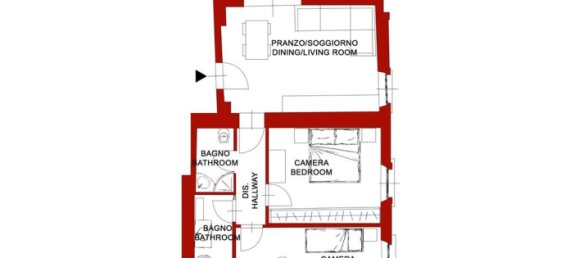 3-Zimmer Wohnung in Casciana Terme Lari, Italy, Nr. 221535 15