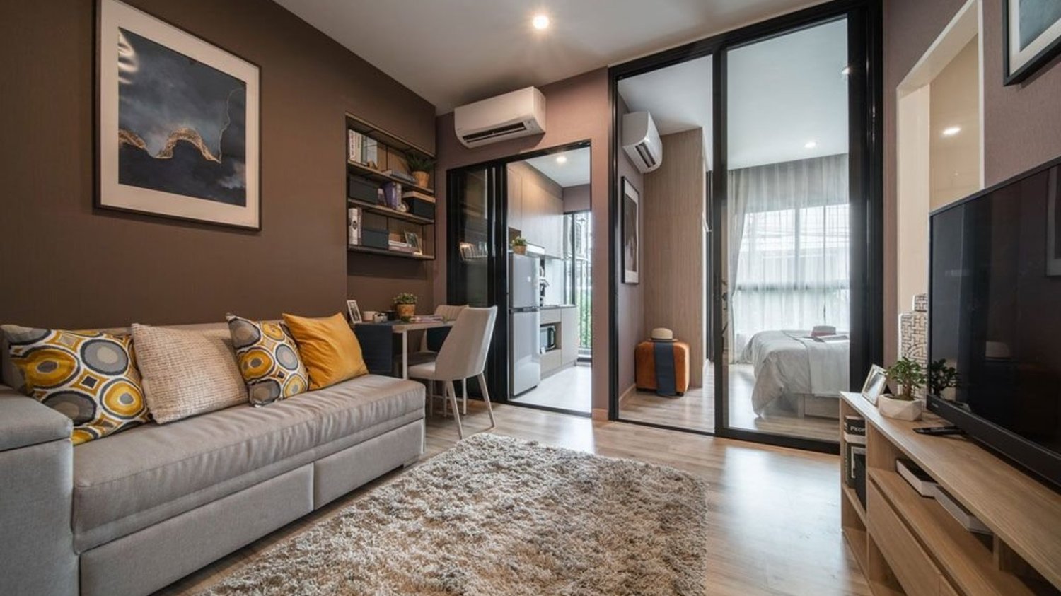 2 bedrooms Condo in NICHE MONO CHAROEN NAKORN Bangkok, Thailand No. 28280