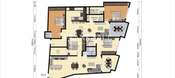 2 Schlafzimmer Wohnung in Fgura, Malta, Nr. 1620 4