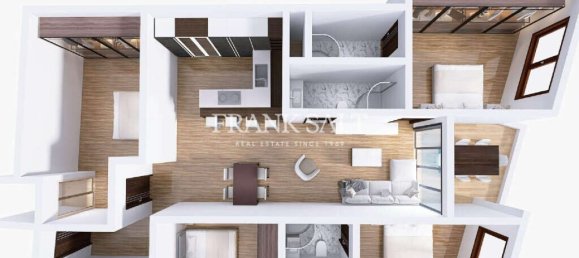 2 Schlafzimmer Wohnung in Fgura, Malta, Nr. 1620 2