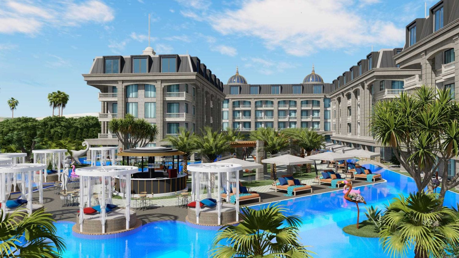 Apartamento de 2+1 en Exodus Palace Residence, Alanya, Turkey No. 36481