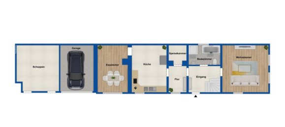 Casa de 4 divisões em Leipzig, Germany N.º 267387 13