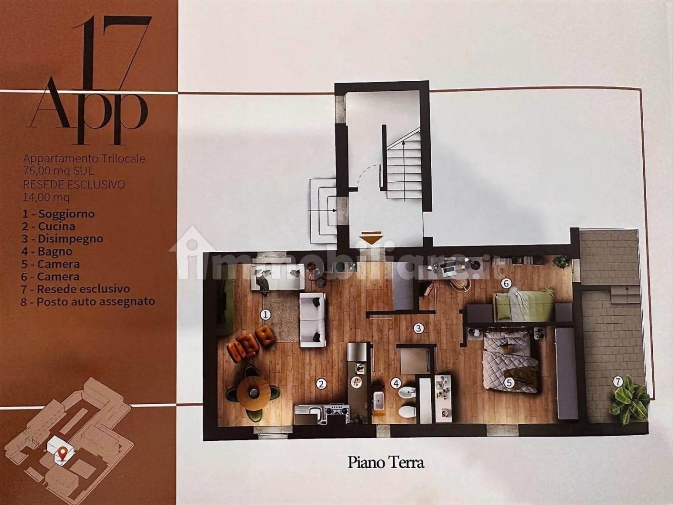 2 chambres Duplex à Campi Bisenzio, Italy No. 9863