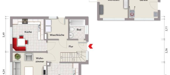 Дом с 4 спальнями в Фрисландия, Германия № 295126 25