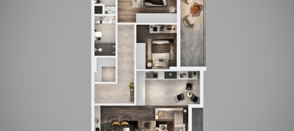 2 rooms Apartment in Altintash, Turkey No. 22156 6