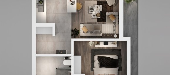 2 rooms Apartment in Altintash, Turkey No. 22156 5