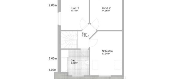 Таунхаус с 4 комнатами в Гифхорн, Германия № 316377 17