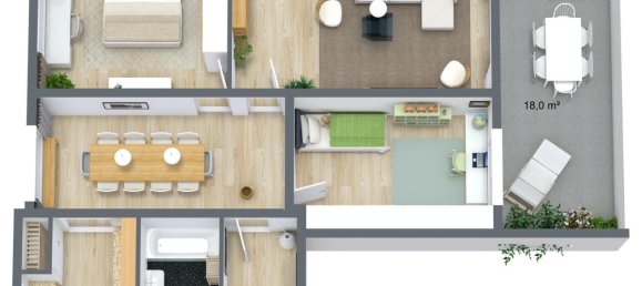 4-Zimmer Wohnung in Andritz, Austria, Nr. 78364 2