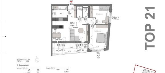 3-Zimmer Wohnung in Kematen an der Krems, Austria, Nr. 193046 10
