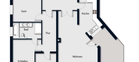 3 Schlafzimmer Wohnung in Flensburg, Germany, Nr. 67782 13