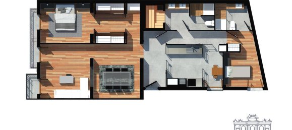 Квартира с 2 спальнями в Мадрид, Испания № 27702 6