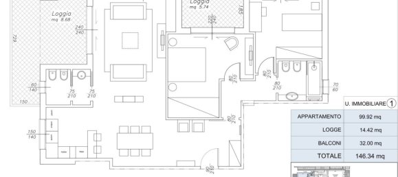 3 غرف نوم شقة في Rimini, Italy رقم 341266 22