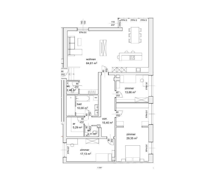 Apartamento T3 em Oberndorf bei Salzburg, Austria N.º 249827