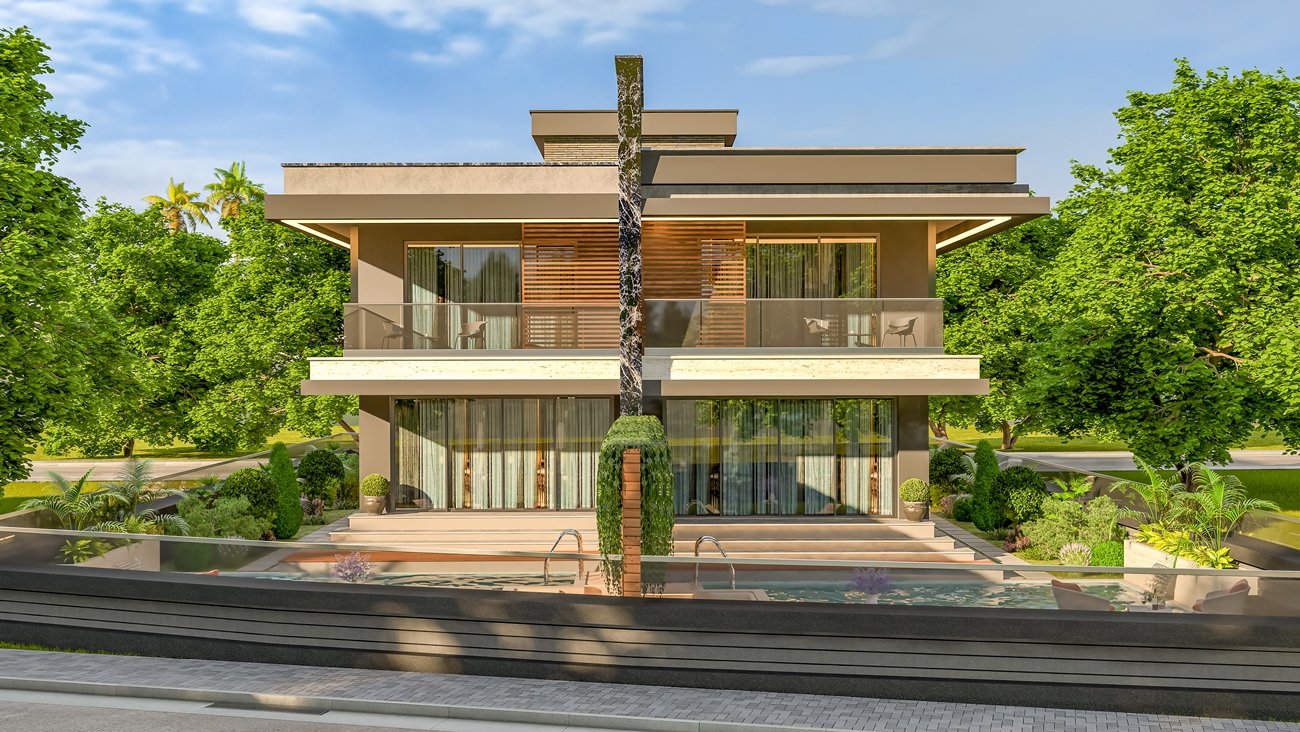 Villa 3+1 in Alanya, Turkey No. 24674