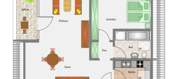 1 chambre Appartement à Neustadt an der Waldnaab, Germany No. 330168 13