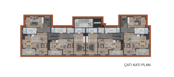 شقة 1+1 في Gazipasa, Turkey رقم 31258 16