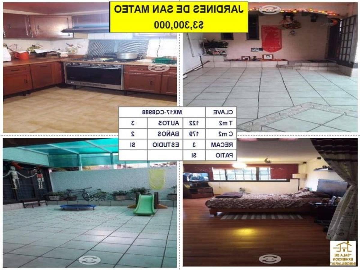 Casa de 3 dormitorios en Naucalpan de Juárez, Mexico No. 226734