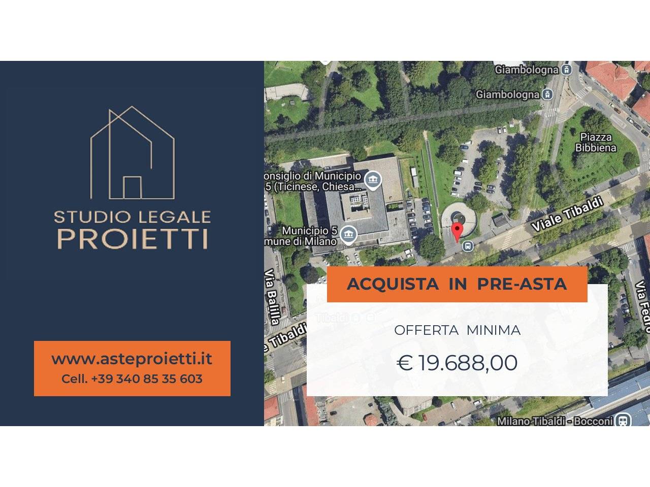 16m² Garage in Milan, Italy No. 305942