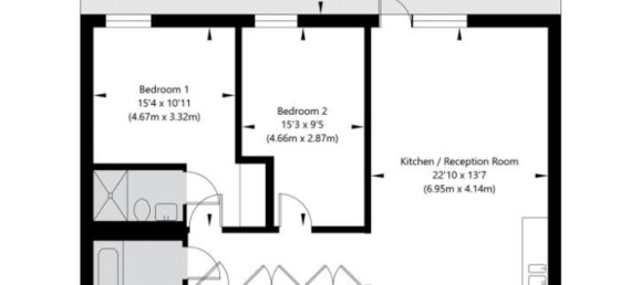 2 bedrooms Apartment in London, United Kingdom No. 7845 13