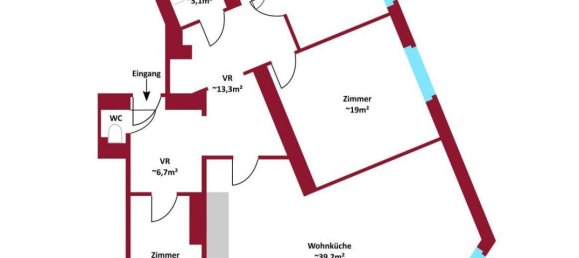 4-salle Appartement à Margareten, Austria No. 177209 9