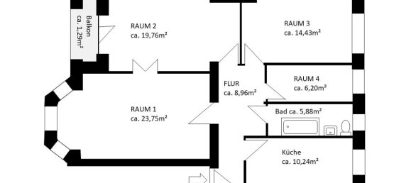 Apartamento de 3 habitaciónes en Neukolln, Germany No. 96775 4