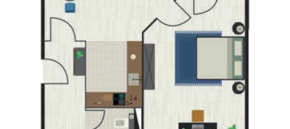 2 rooms Apartment in Emsland, Germany No. 241665 2