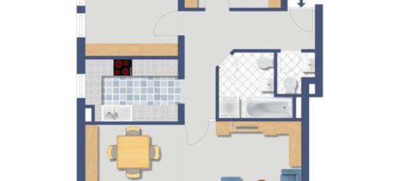 2 bedrooms Apartment in Heidenheim, Germany No. 99618 2