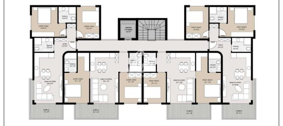 Apartment 2+1 in Alanya, Turkey No. 4742 8
