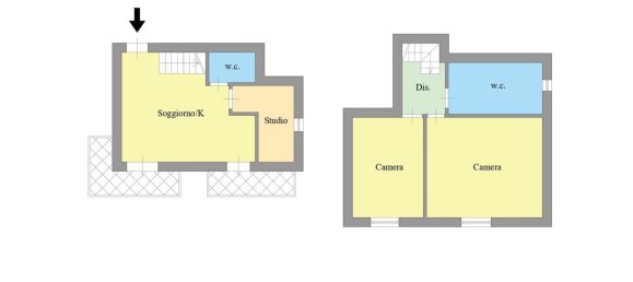 4 rooms Apartment in Piano di Sorrento, Italy No. 73801 3