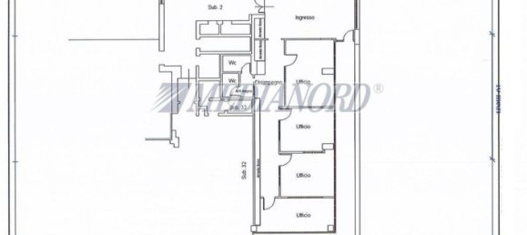 Bureau à Bergamo, Italy 195m² No. 114529 8