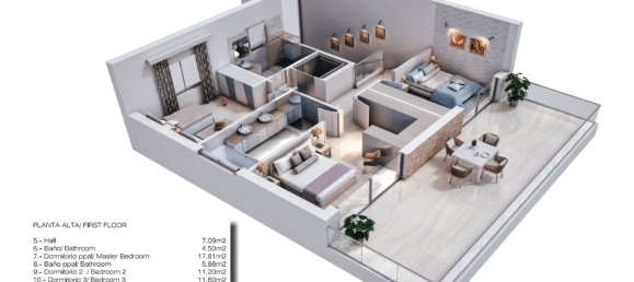 3 chambres Villa à Mijas Costa, Spain No. 2477 7