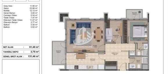 Apartment 1+1 in Istanbul, Turkey No. 4624 28