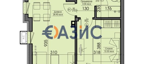 1 bedroom Apartment in Nesebar, Bulgaria No. 471 7