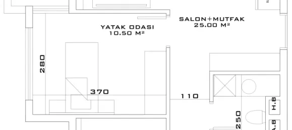 Appartement 2+1 à Aksu, Turkey No. 32834 26