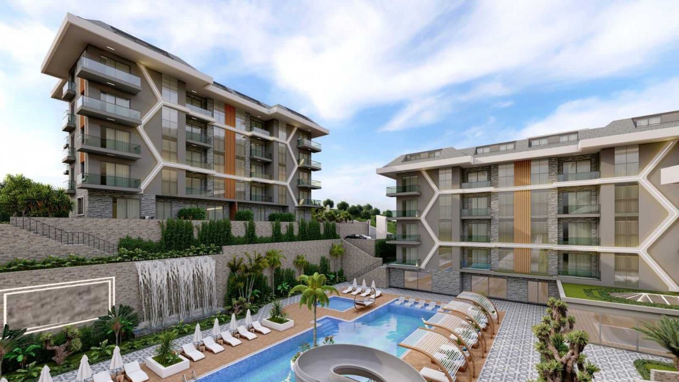 Apartamento de 1+1 en Konakli, Turkey No. 5718